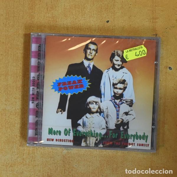 CDs de m&uacute;sica: FREAK POWER - MORE EVERYTHING FOR EVERYBODY - CD
