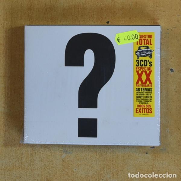 CDs de m&uacute;sica: SINIESTRO TOTAL - QUIENES SOMOS A DONDE VENIMOS A DONDE VAMOS - CD