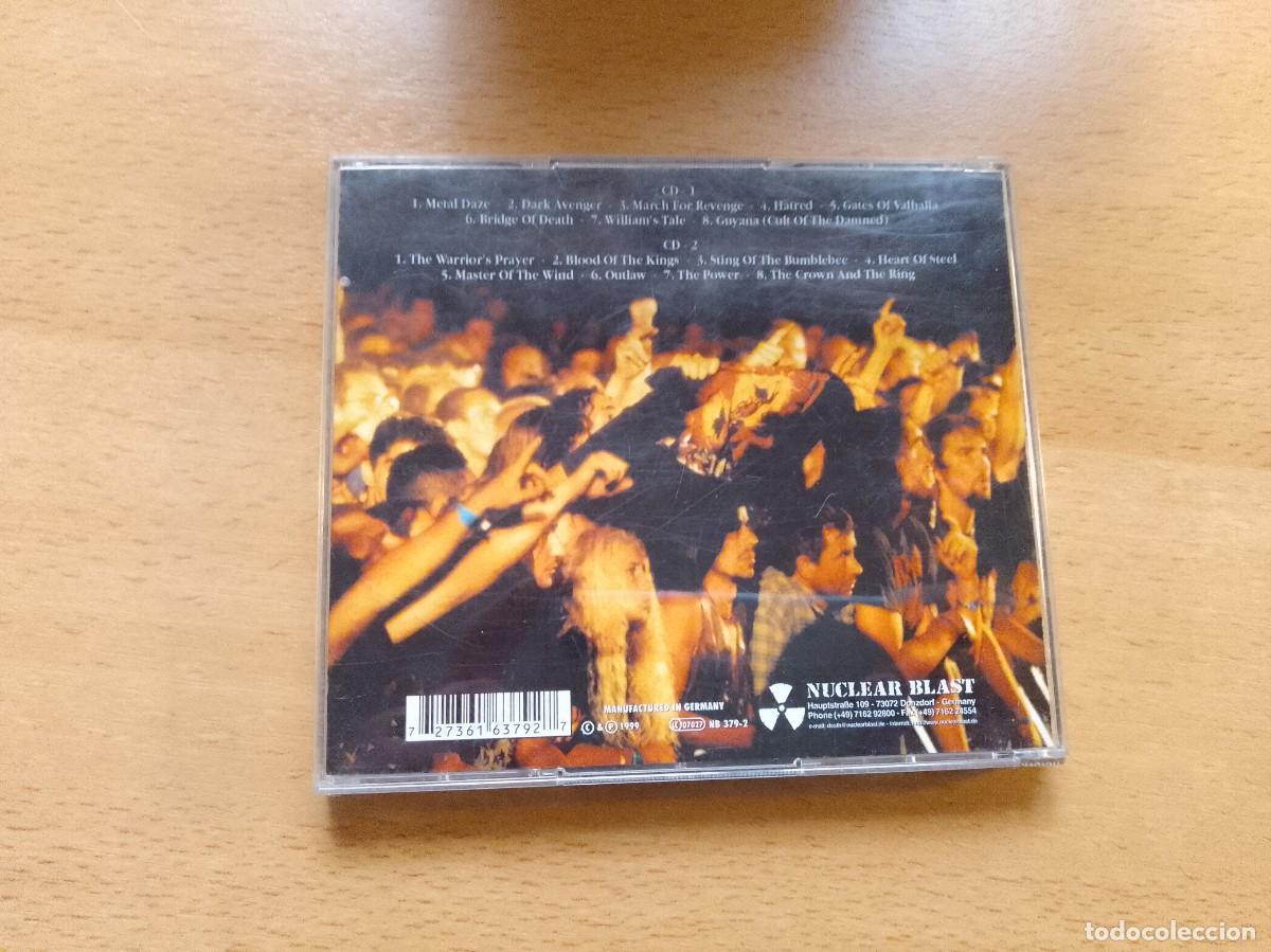 CDs de m&uacute;sica: Manowar- Hell on stage live ( 2cds ) - Foto 2