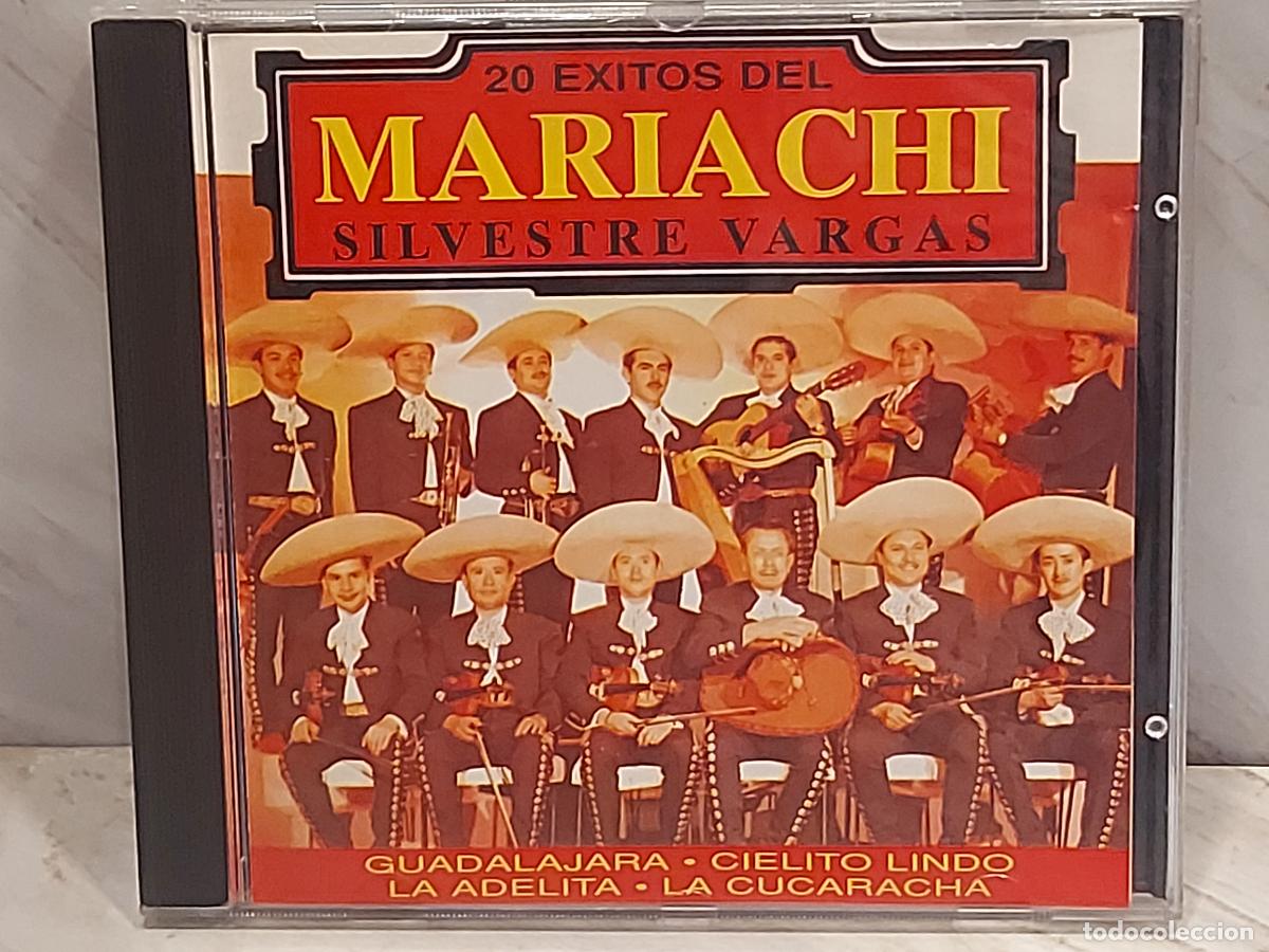 CDs de m&uacute;sica: SILVESTRE VARGAS | 20 &Eacute;XITOS DEL MARIACHI | CD ORFE&Oacute;N SONY MUSIC | 1995 | DE LUJO