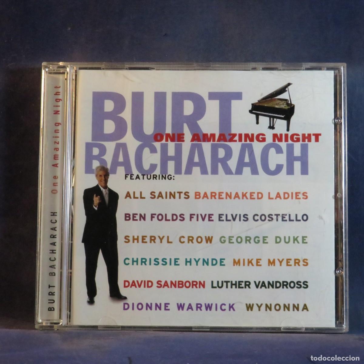 CDs de m&uacute;sica: BURT BACHARACH &ndash; ONE AMAZING NIGHT - CD - Foto 1