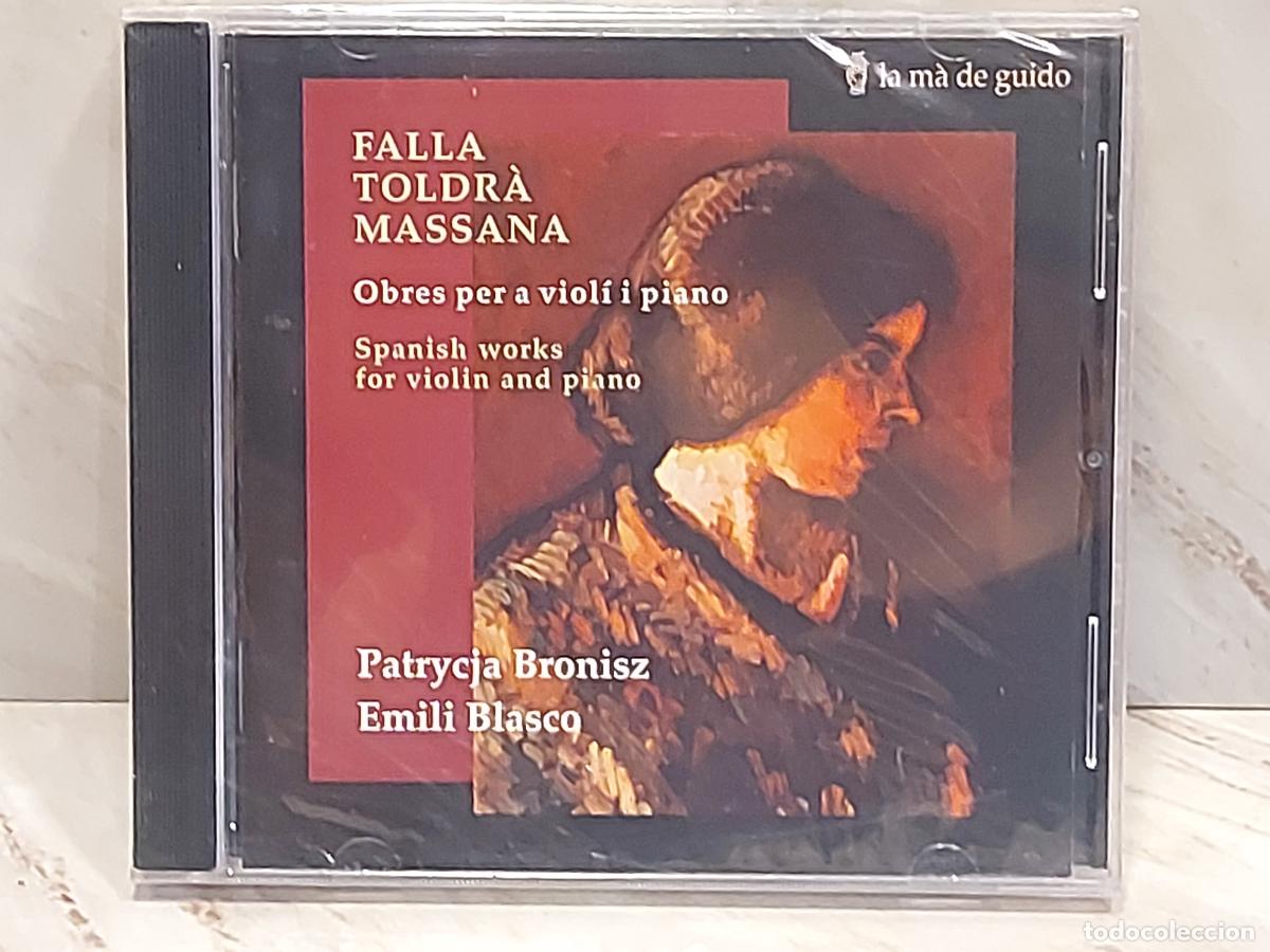 CDs de m&uacute;sica: FALLA | TOLDR&Agrave; | MASSANA | OBRAS PARA VIOL&Iacute;N Y PIANO | P. BRONISZ | E. BLASCO | CD PRECINTADO