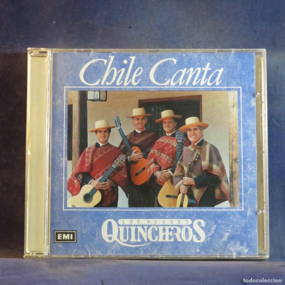 CDs de m&uacute;sica: LOS HUASOS QUINCHEROS - CHILE CANTA - CD