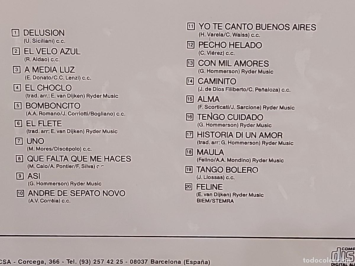 CDs de m&uacute;sica: EL CHOCLO | ORIGINAL TANGO | 20 TEMAS | CD PRECINTADO - Foto 3