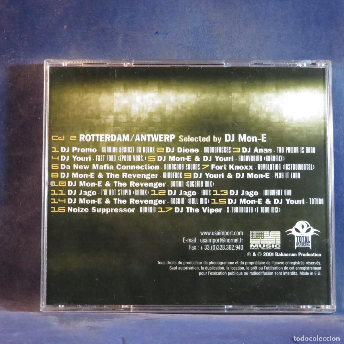 CDs de m&uacute;sica: CD 2: ROTTERDAM / ANTWERP - TOTAL HARDCORE - CD - Foto 2