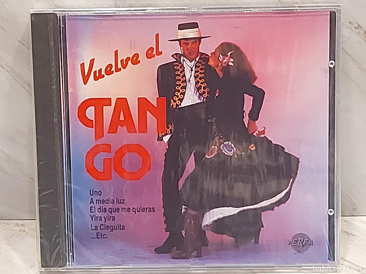 CDs de m&uacute;sica: VUELVE EL TANGO | CARLOS RAVEL Y SU ORQUESTA | 14 TEMAS | CD PRECINTADO