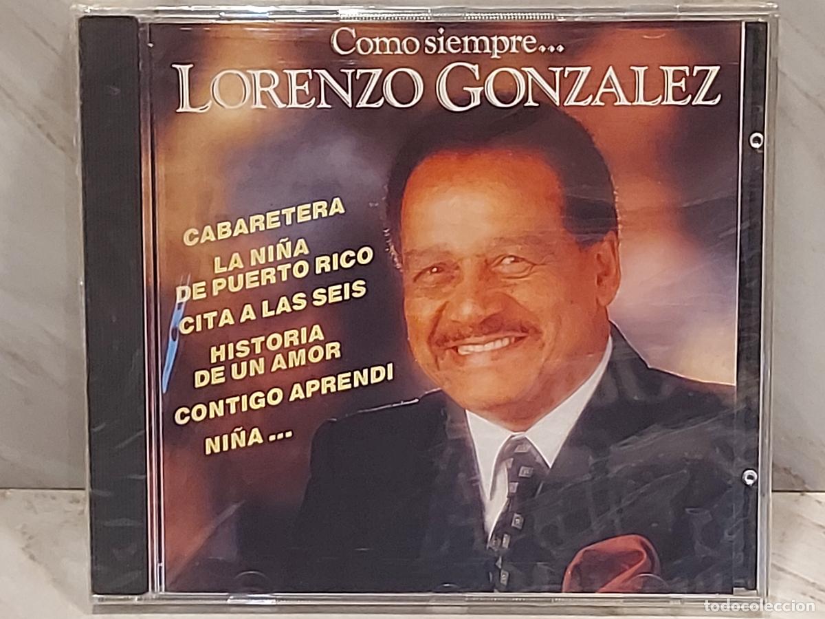 CDs de m&uacute;sica: LORENZO GONZ&Aacute;LEZ | COMO SIEMPRE... | BOLEROS | CD PRECINTADO