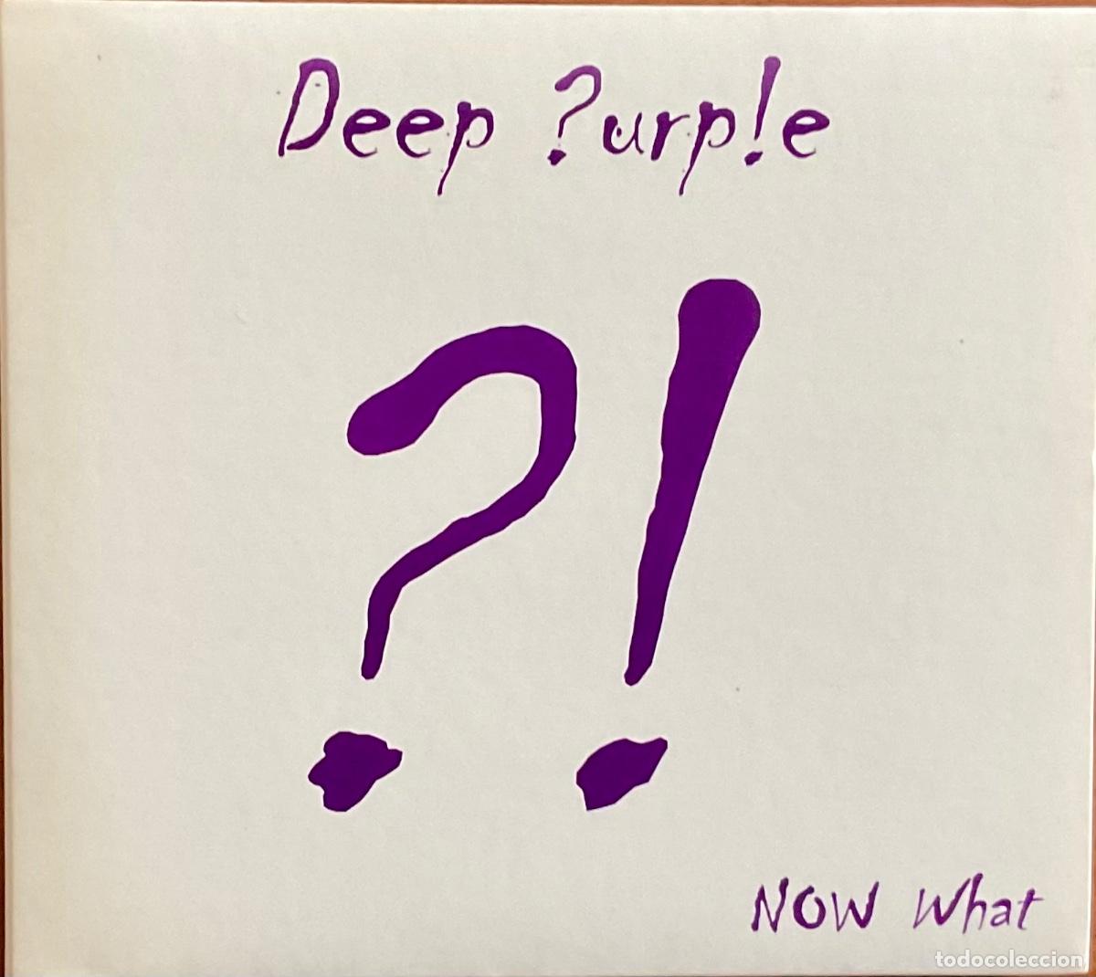 CDs de m&uacute;sica: DEEP PURPLE - NOW WHAT?! CD + DVD