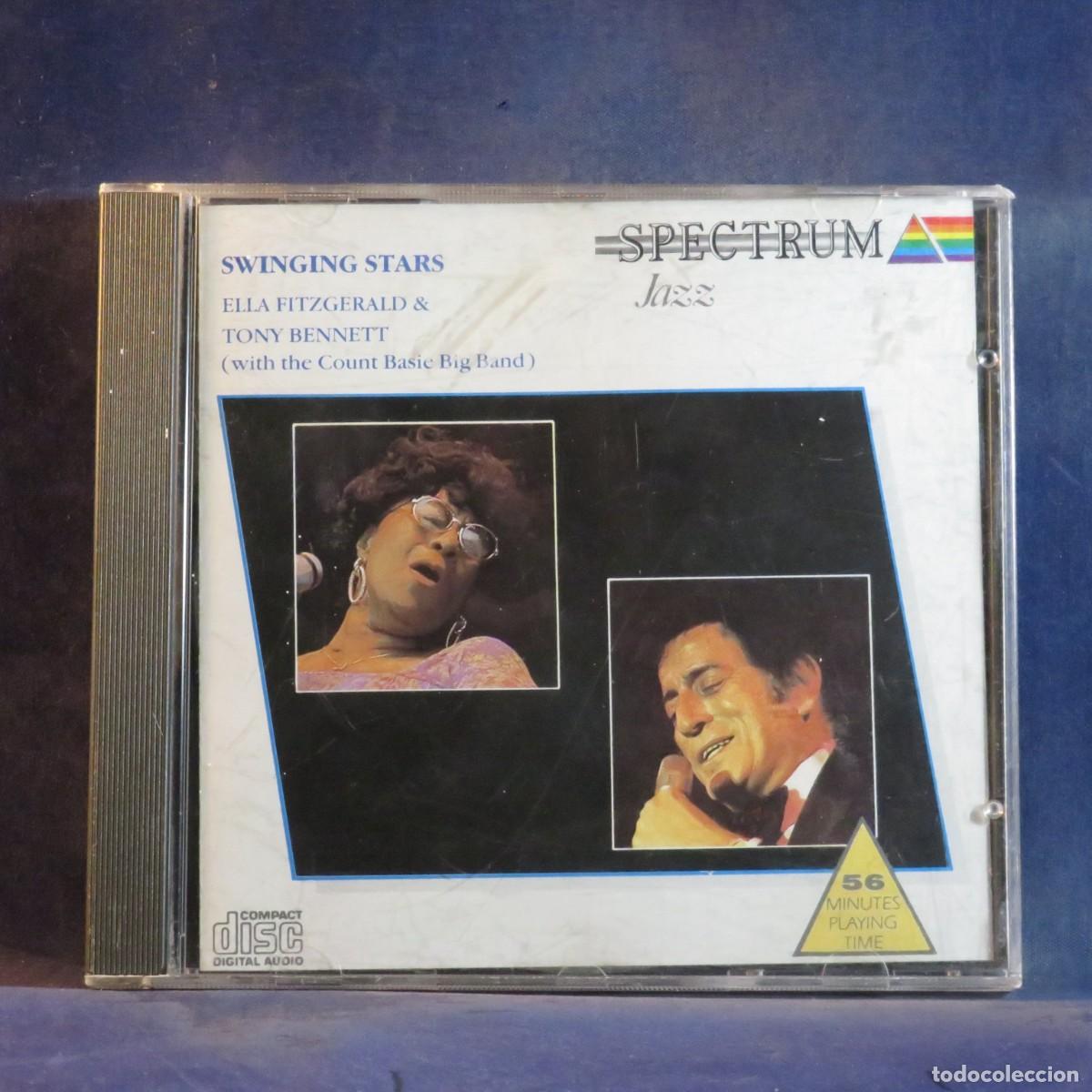 CDs de m&uacute;sica: ELLA FITZGERALD & TONY BENNETT WITH THE COUNT BASIE BIG BAND &ndash; SWINGING STARS - CD