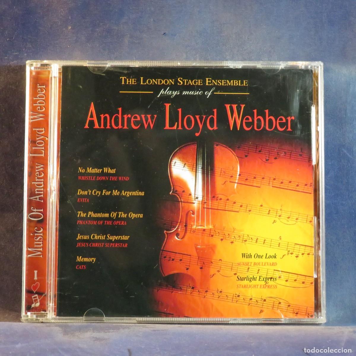 CDs de m&uacute;sica: ANDREW LLOYD WEBBER &ndash; THE LONDON STAGE ENSEMBLE PLAYS MUSIC OF ANDREW LLOYD WEBBER - CD