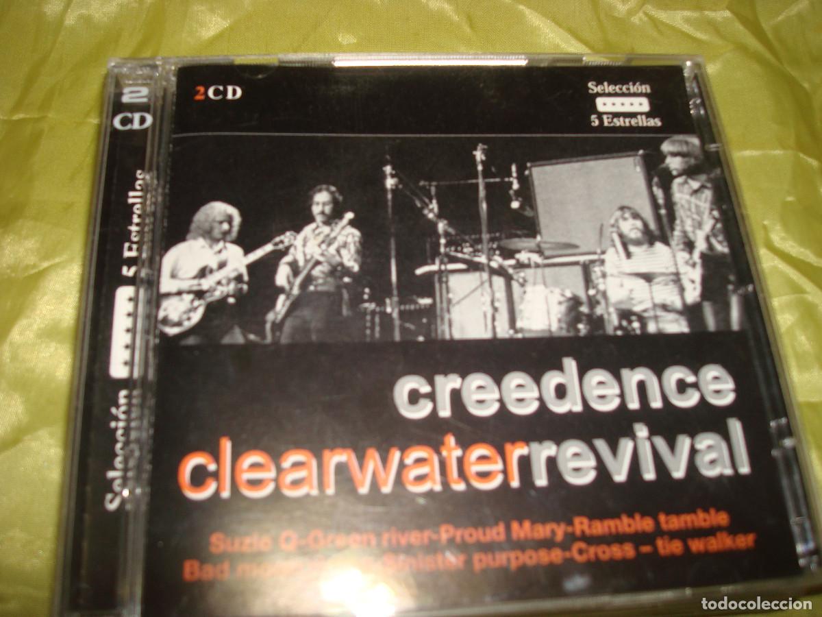 CDs de m&uacute;sica: CREEDENCE CLEARWATER REVIVAL. SELECCION 5 ESTRELLAS. 2 CD&acute;S