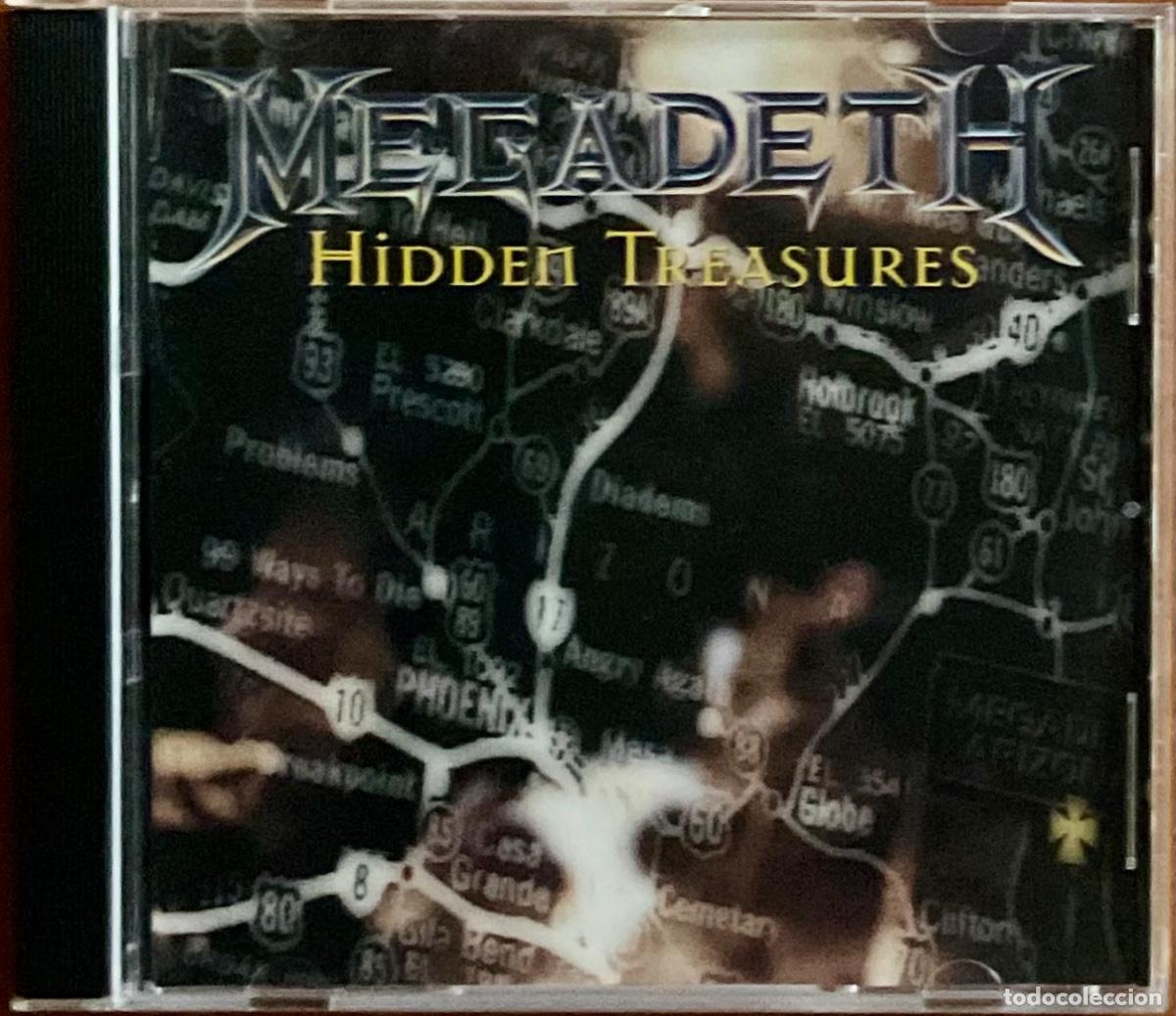 CDs de m&uacute;sica: MEGADETH - HIDDEN TREASURES - Foto 1