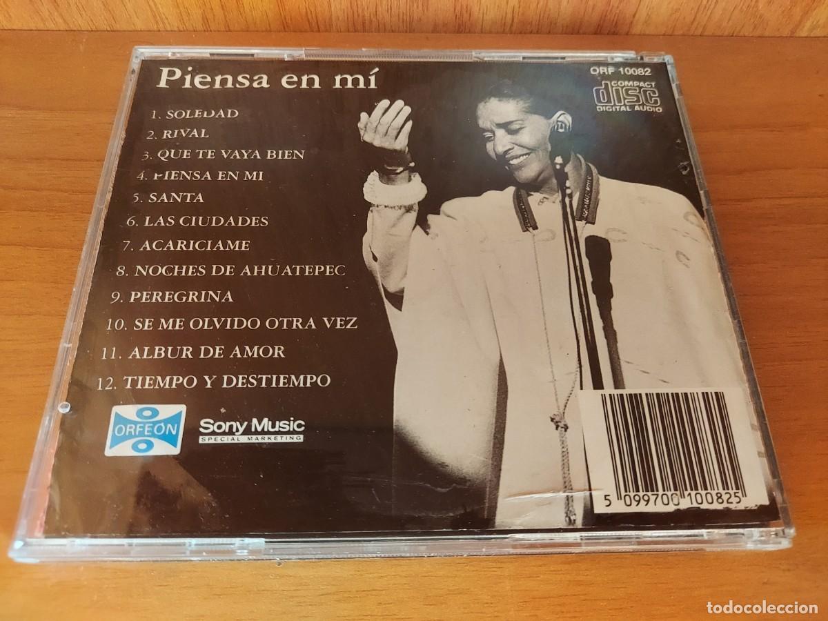 CDs de m&uacute;sica: &rdquo;PIENSA EN MI&rdquo; de Chavela Vargas (1994) - Foto 2