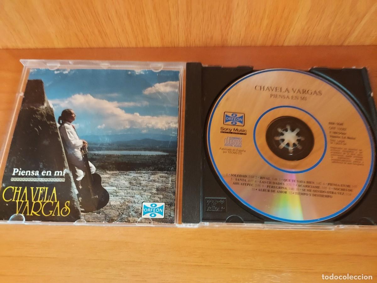 CDs de m&uacute;sica: &rdquo;PIENSA EN MI&rdquo; de Chavela Vargas (1994) - Foto 3