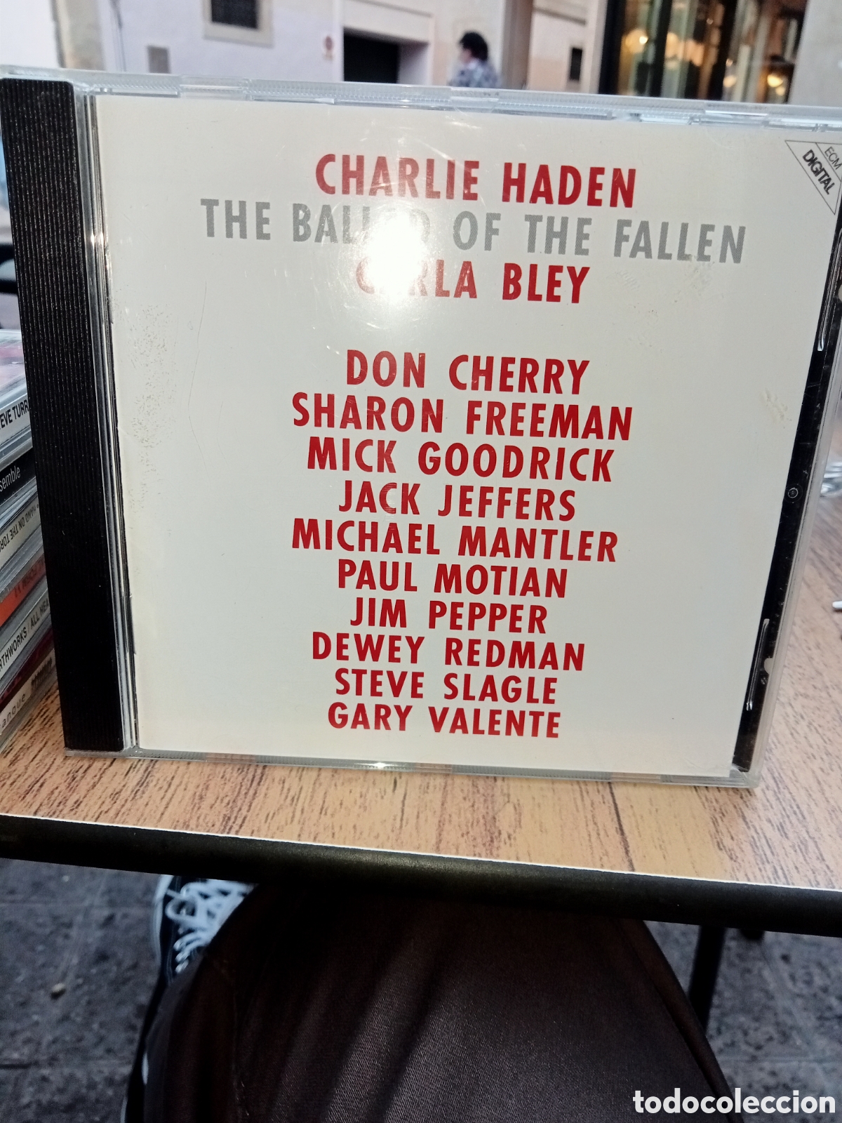 CDs de m&uacute;sica: Charlie Haden the Ballad of the fallen.