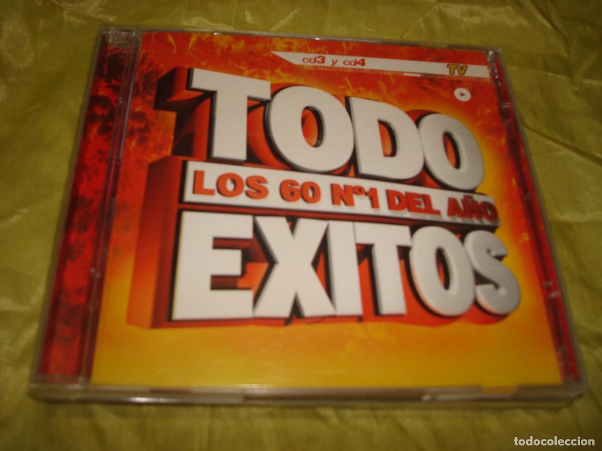CDs de m&uacute;sica: TODO EXITOS. LOS 60 N&ordm; 1 DEL A&Ntilde;O. CD 3 Y CD 4. 2 CD&acute;S. IMPECABLE