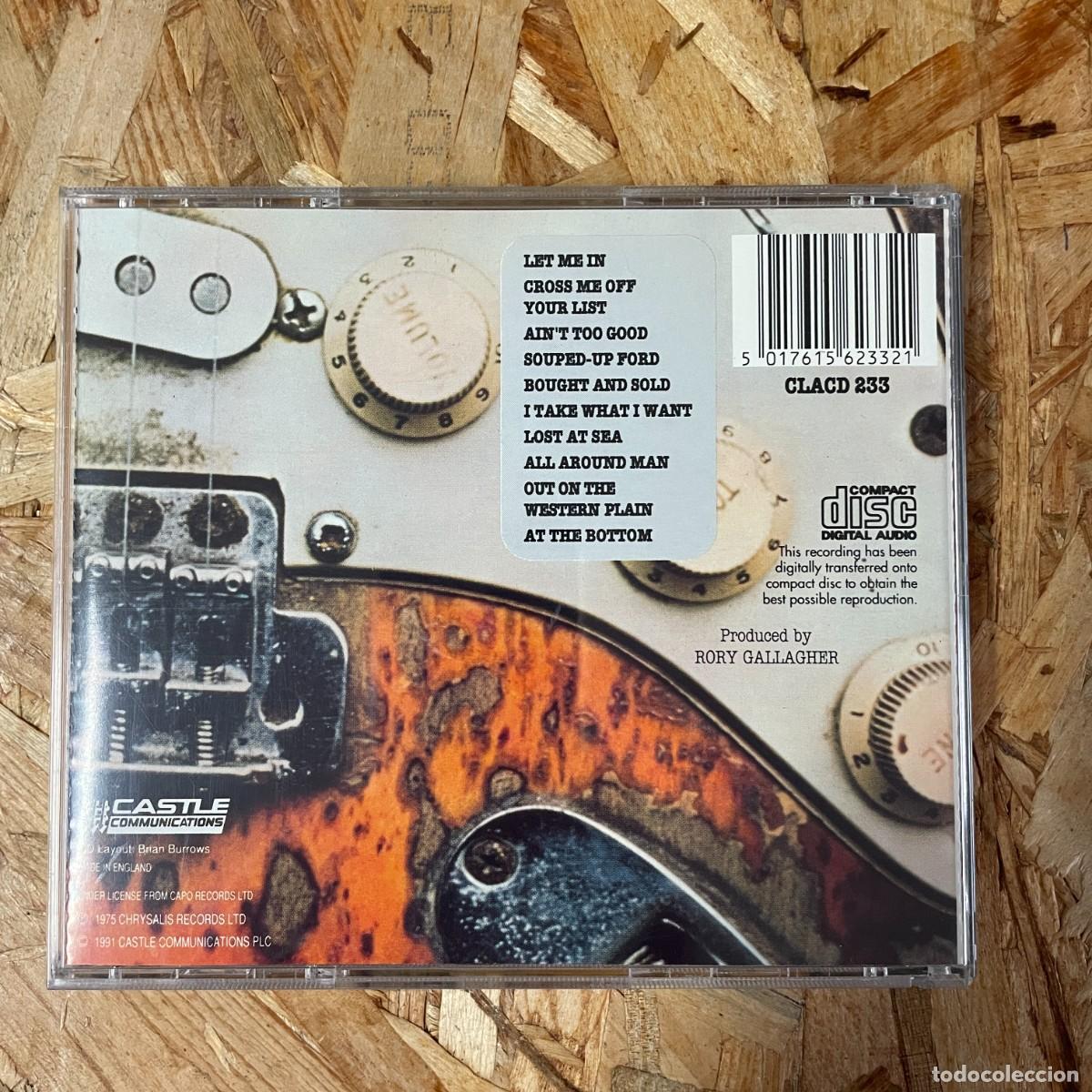CDs de m&uacute;sica: CD - Rory Gallagher &ndash; Against The Grain - Foto 2