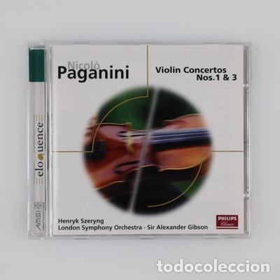 CDs de m&uacute;sica: Paganini: Violin Concertos Nos. 1 & 3- 0028946817322