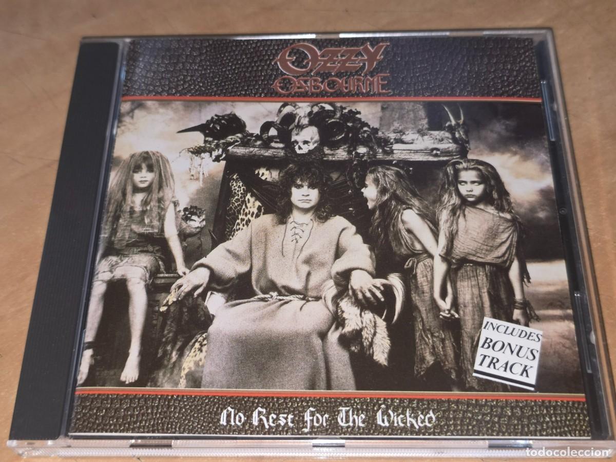 CDs de m&uacute;sica: OZZY OSBOURNE CD No rest for the ..*COMO NUEVO*Black Sabbath-Iron Maiden-Motley Crue-Alice Cooper