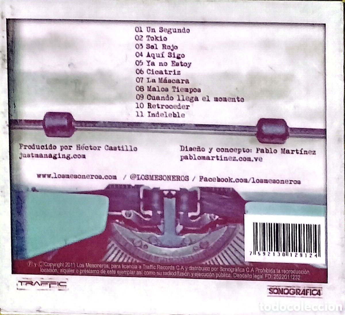 CDs de m&uacute;sica: CD Los Mesoneros - Indeleble - Foto 3