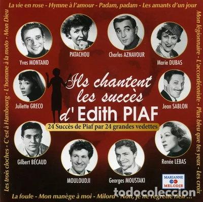 CDs de m&uacute;sica: Ils chantent les succ&egrave;s d'Edith Piaf- 3220012146948