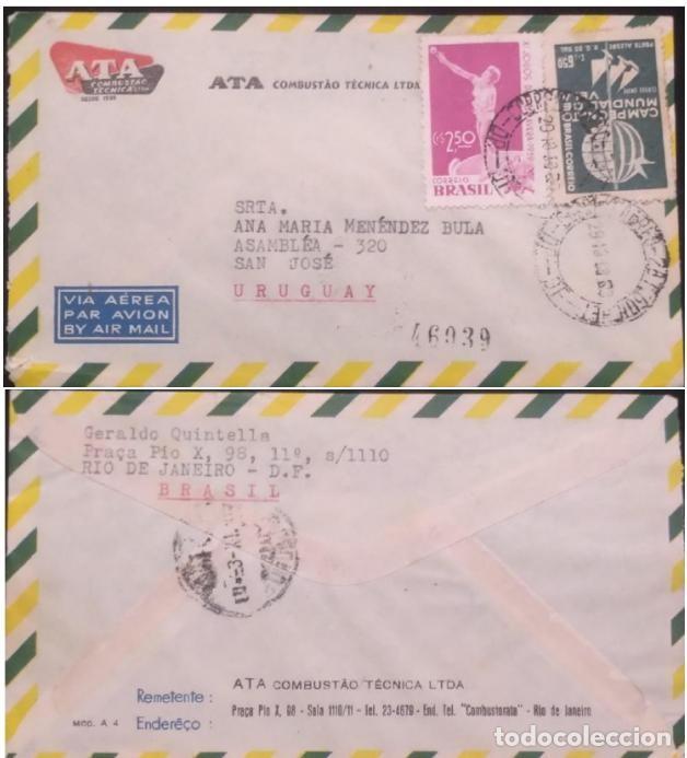 CDs de m&uacute;sica: TS) 1959 BRAZIL, AIRMAIL,WITH THE SPRING SPORTS GAMES AND THE WORLD SAILING CHAMPIONSHIP IN PORTO AL