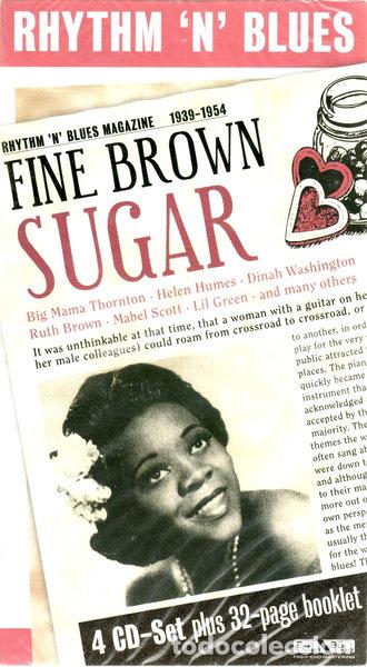 CDs de m&uacute;sica: Rhythm 'n' Blues: Fine Brown Sugar (1939-1954)- 4011222226235