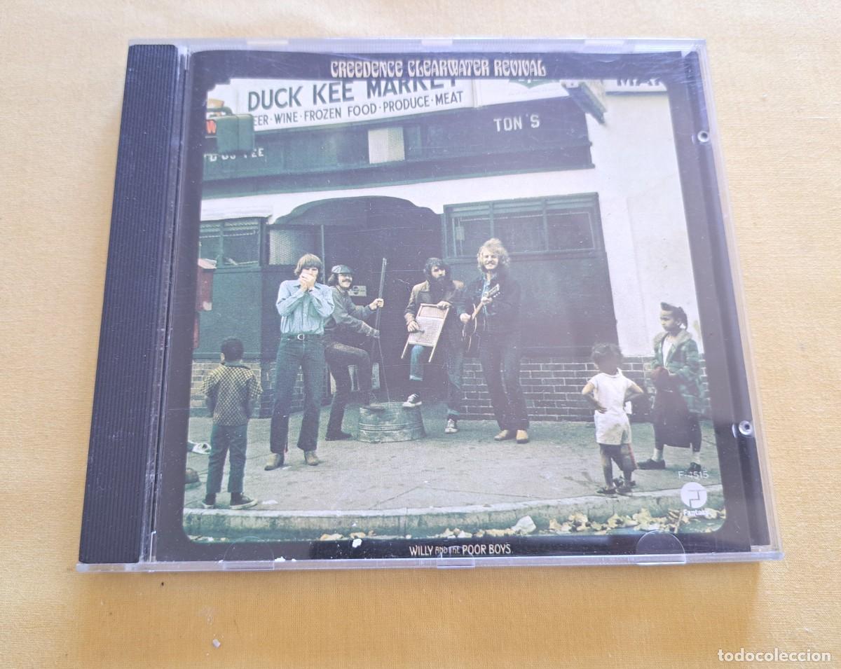 CDs de m&uacute;sica: CREEDENCE CLEARWATER REVIVAL - WILLY AND THE POOR BOYS - Fantasy &ndash; CDFE 504 - UK 1987