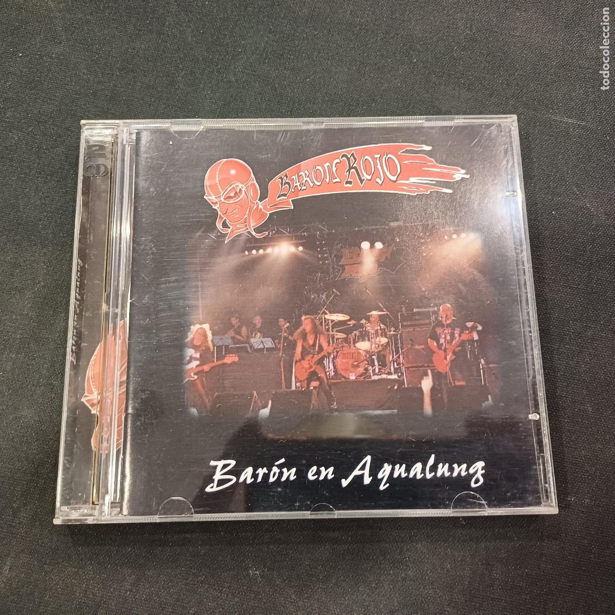 CDs de m&uacute;sica: BARON ROJO/BARON EN AQUALUNG/CD 2 DISCOS METAL.