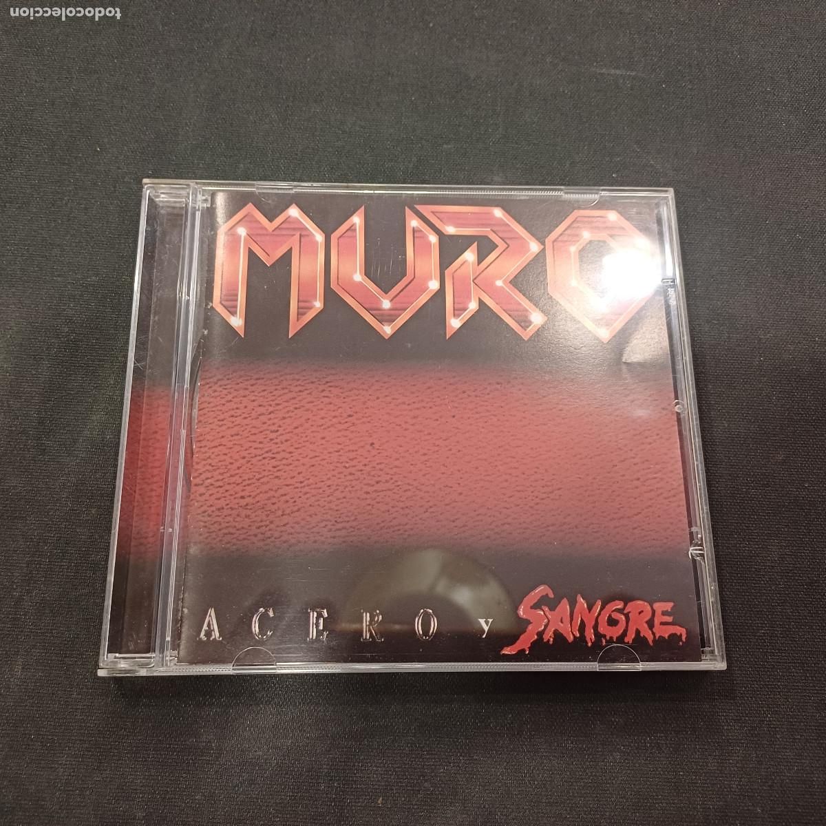 CDs de m&uacute;sica: MURO/ACERO Y SANGRE/CD METAL.