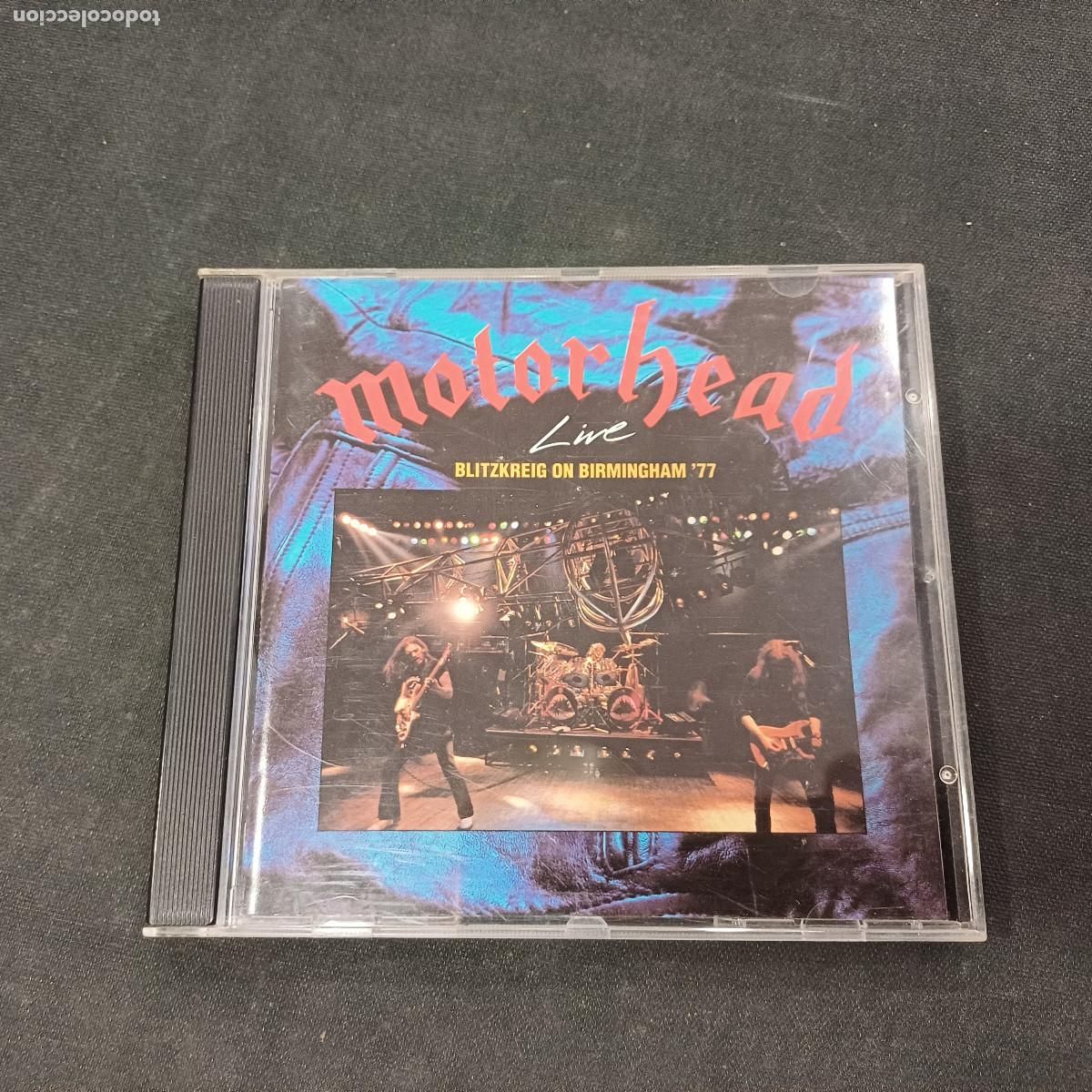 CD di Musica: MOTORHEAD/BLITZKREIG ON BIRMINGHAM 77-LIVE/CD METAL.