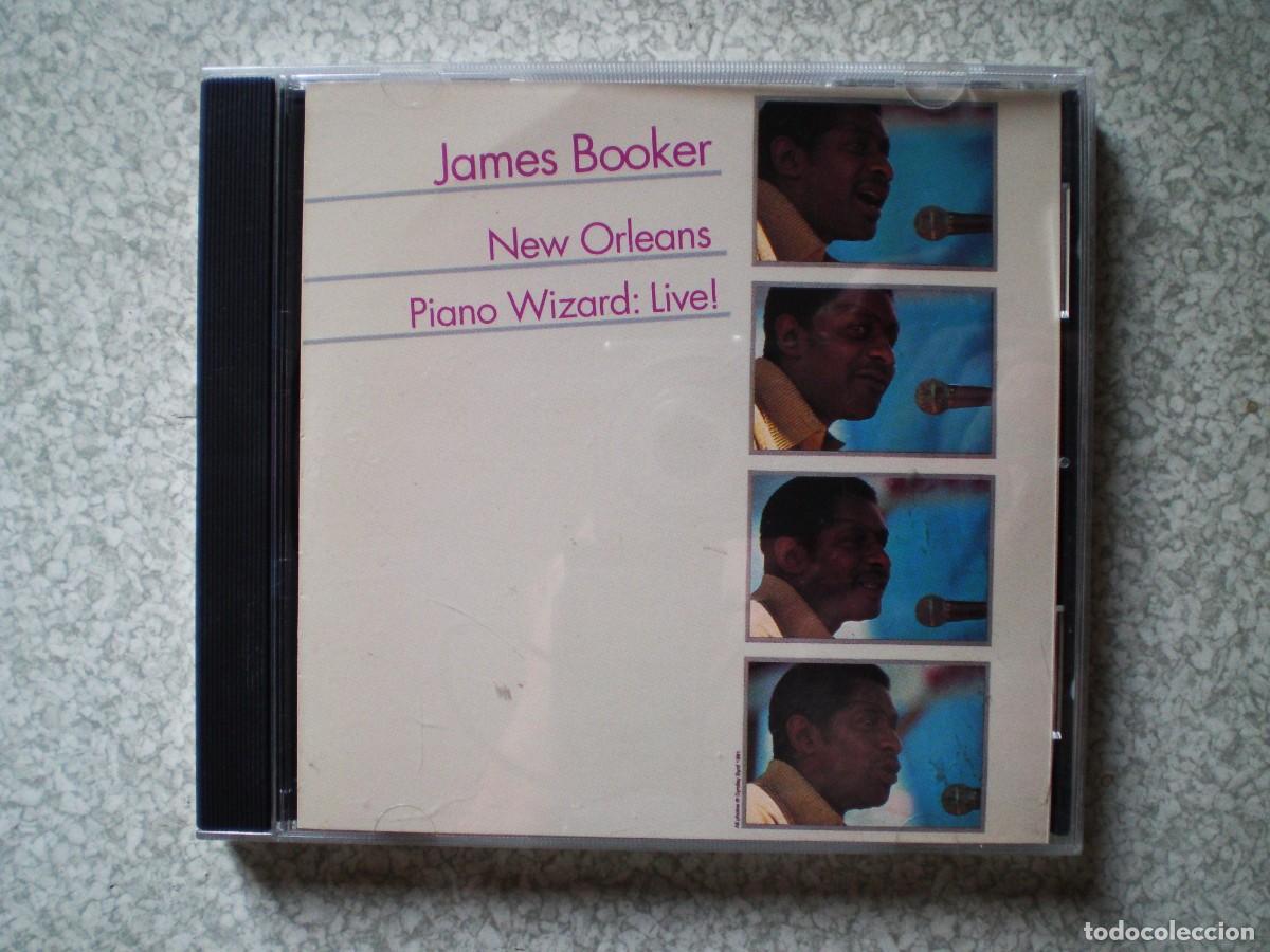 CDs de m&uacute;sica: JAMES BOOKER.NEW ORLEANS PIANO WIZARD LIVE...DIFICIL