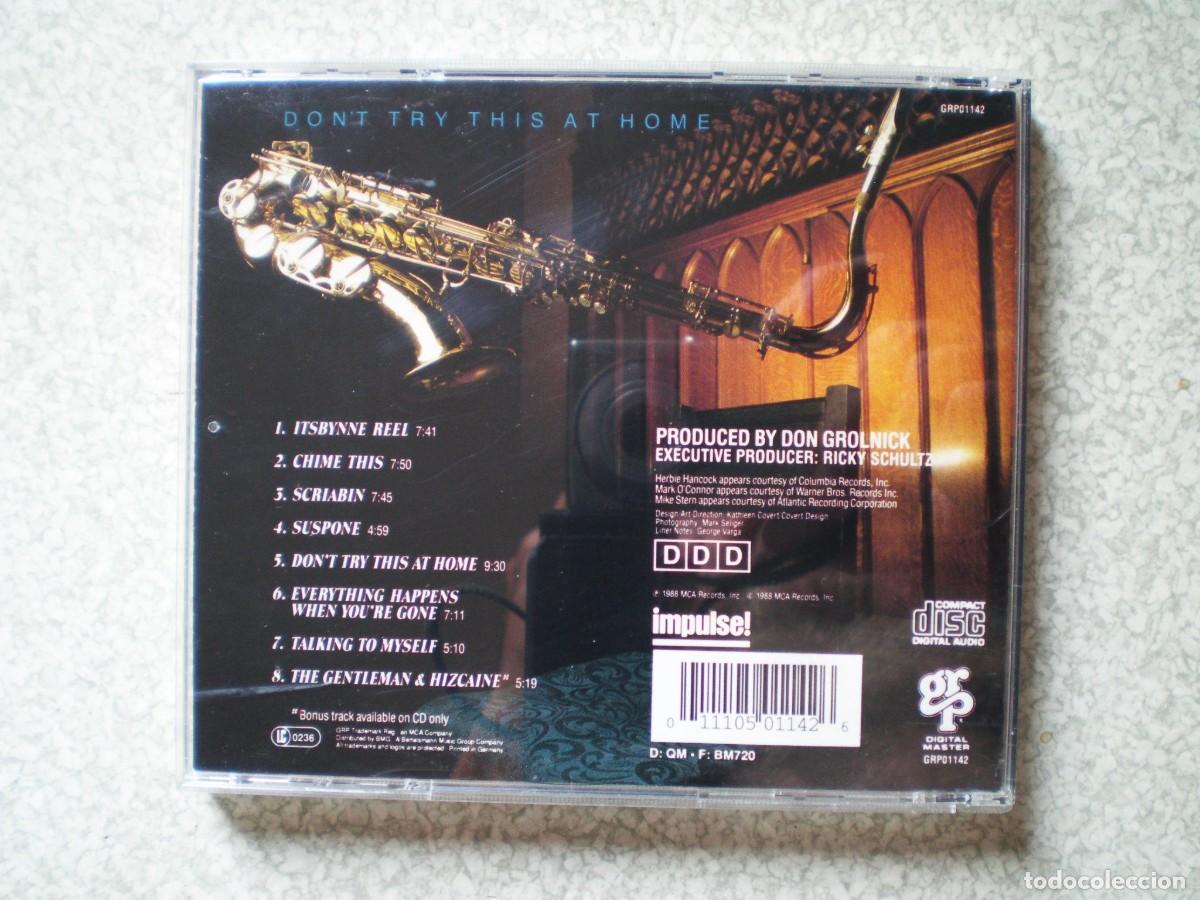 CDs de m&uacute;sica: MICHAEL BRECKER.DON&acute;T TRY THIS AT HOME - Foto 2