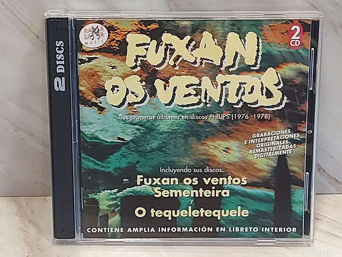 CDs de m&uacute;sica: FUXAN OS VENTOS | SUS PRIMEROS &Aacute;LBUMES PHILIPS 1976-1978 | 2 CD | DE LUJO