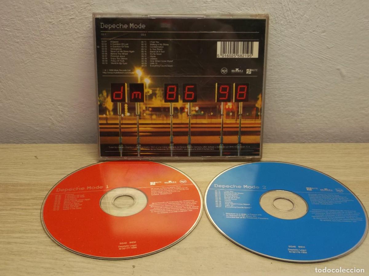 CDs de m&uacute;sica: Depeche Mode -The Singles 86-98 2 X CD 1998 - Foto 2