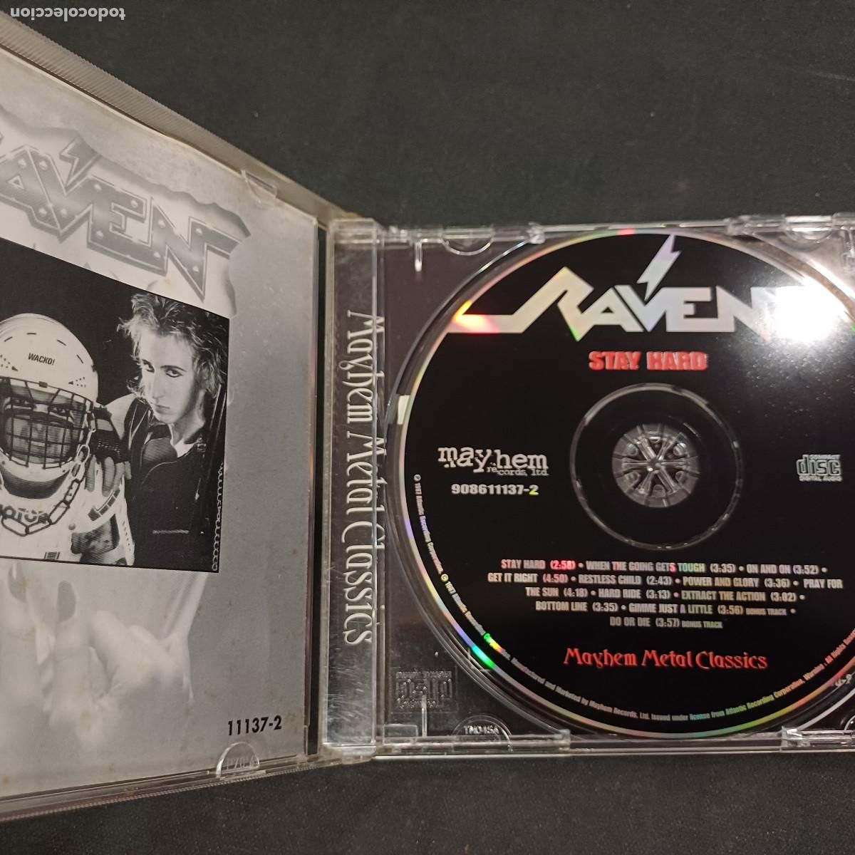 CDs de m&uacute;sica: RAVEN/STAY HARD/CD METAL. - Foto 2