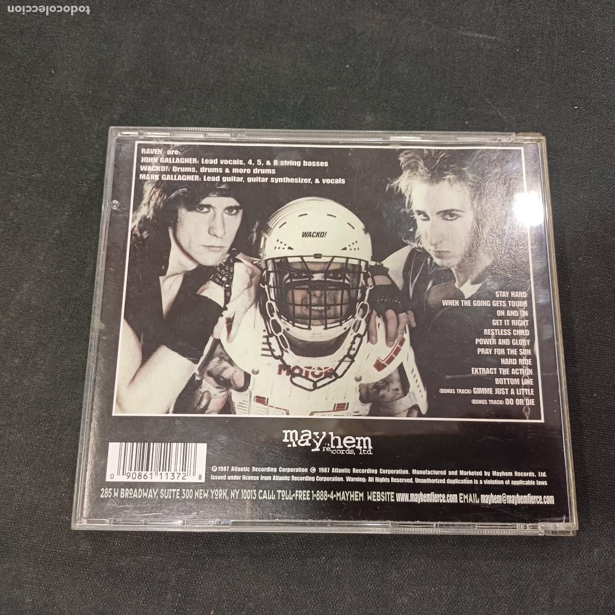 CDs de m&uacute;sica: RAVEN/STAY HARD/CD METAL. - Foto 3