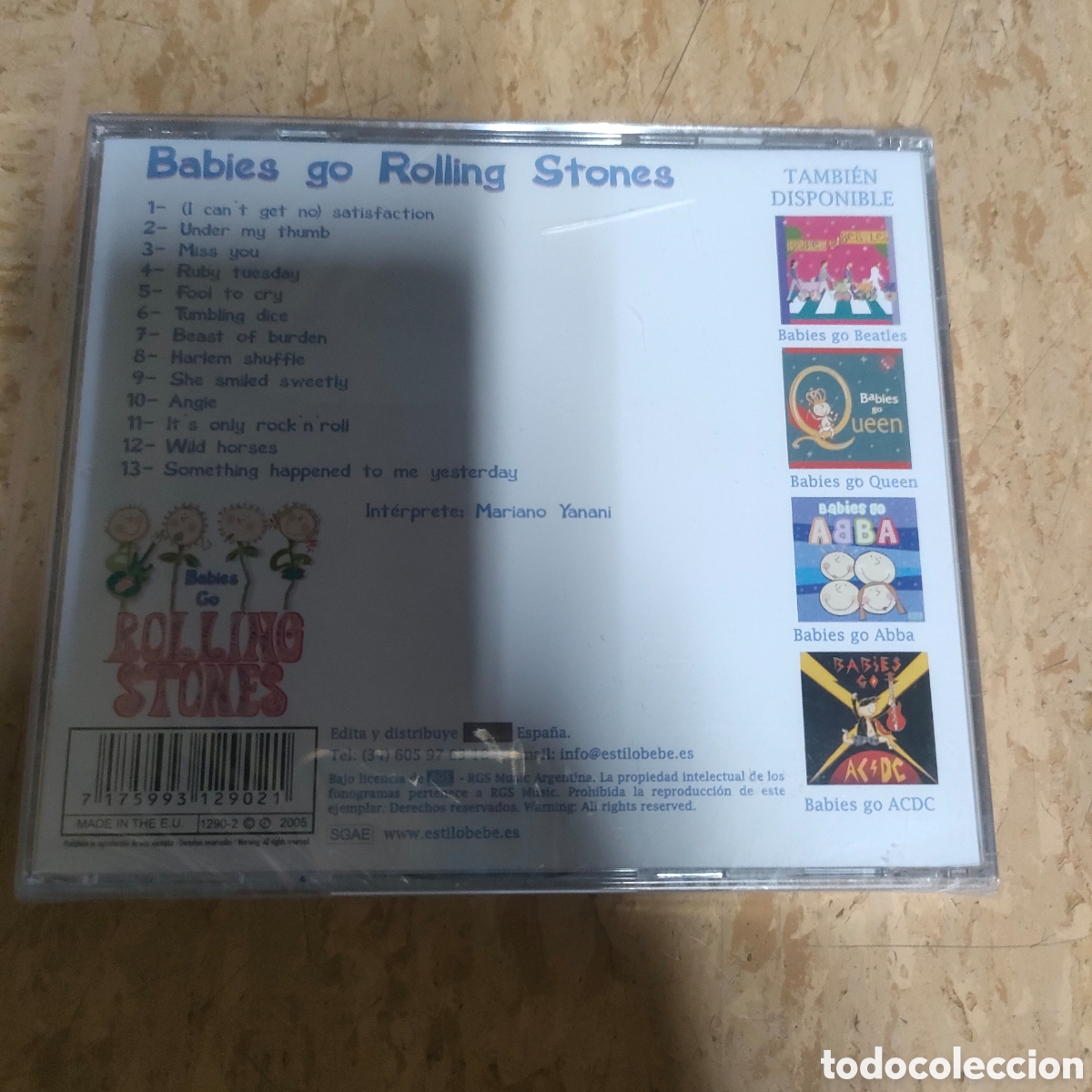 CDs de m&uacute;sica: Babies Go Rolling Stones - Foto 2