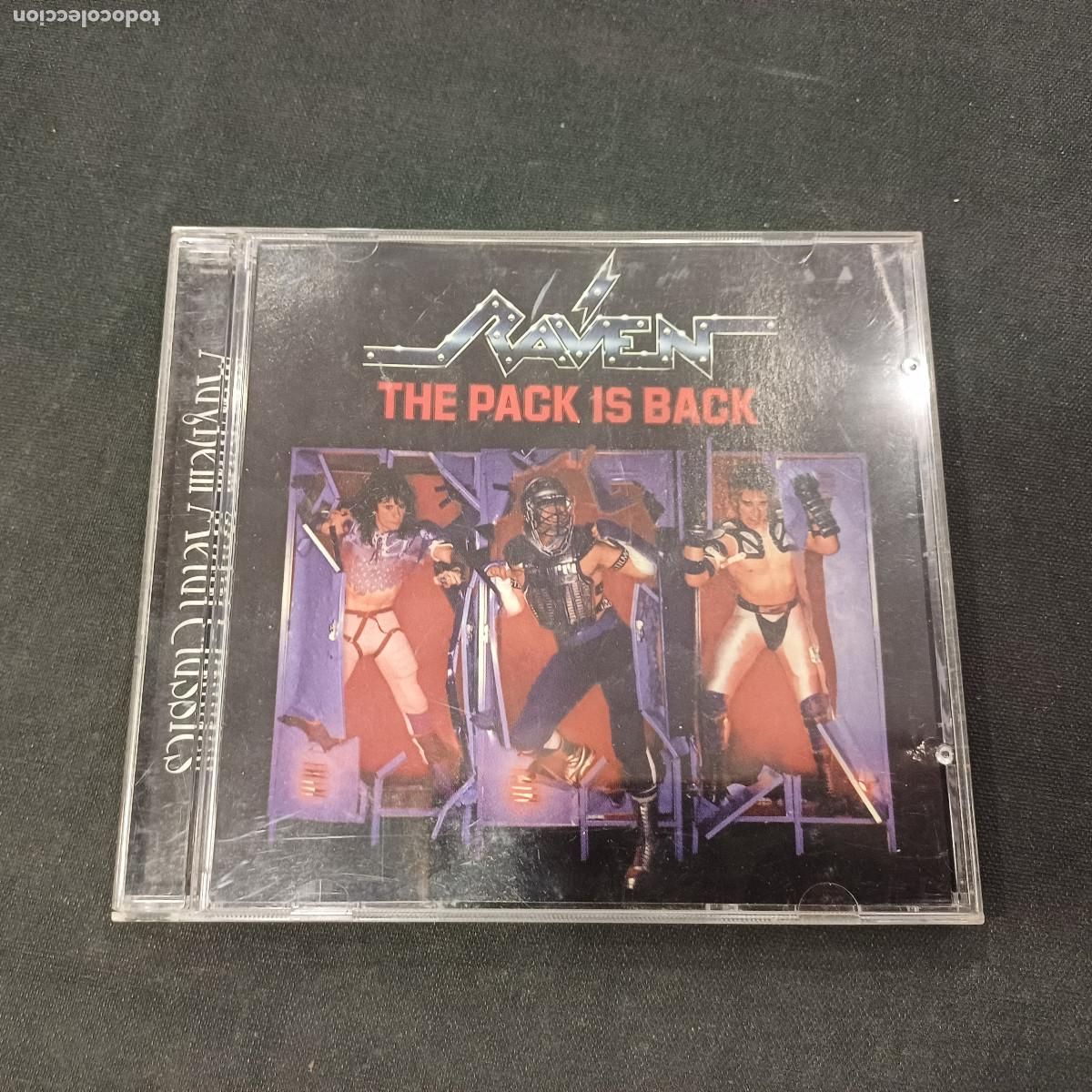 CDs de m&uacute;sica: RAVEN/THE PACK IS BACK/CD METAL.