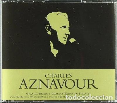 CDs de m&uacute;sica: Charles Aznavour - Grandes &Eacute;xitos Y Grandes &Eacute;xitos En Espa&ntilde;ol- 0094639051823