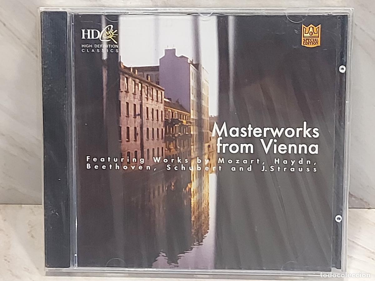 CDs de m&uacute;sica: MASTERWORKS FROM VIENNA | MOZART BEETHOVEN SCHUBERT HAYDN STRAUSS | CD PRECINTADO