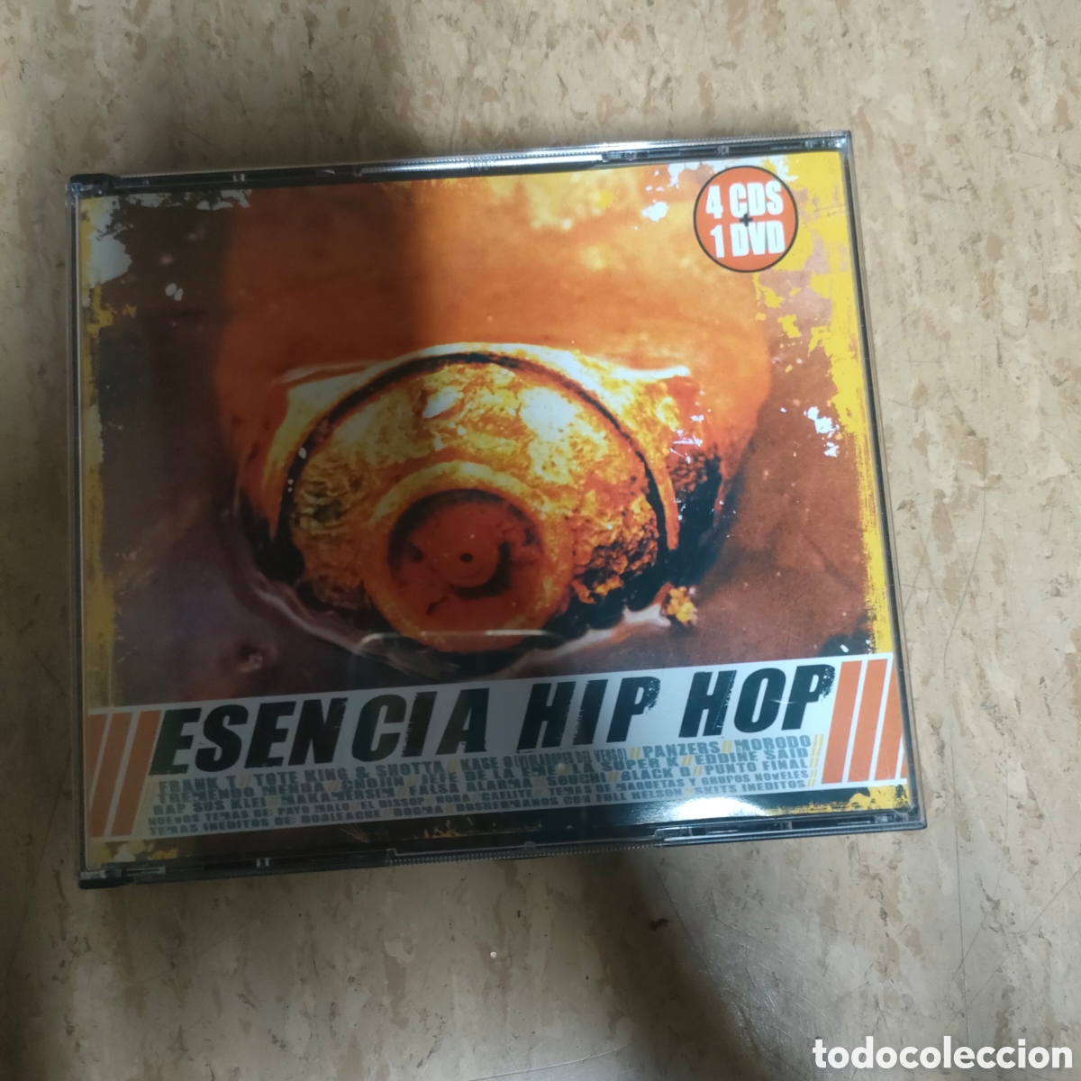 CDs de m&uacute;sica: Esencia Hip Hop (4 CDs + 1 DVD)
