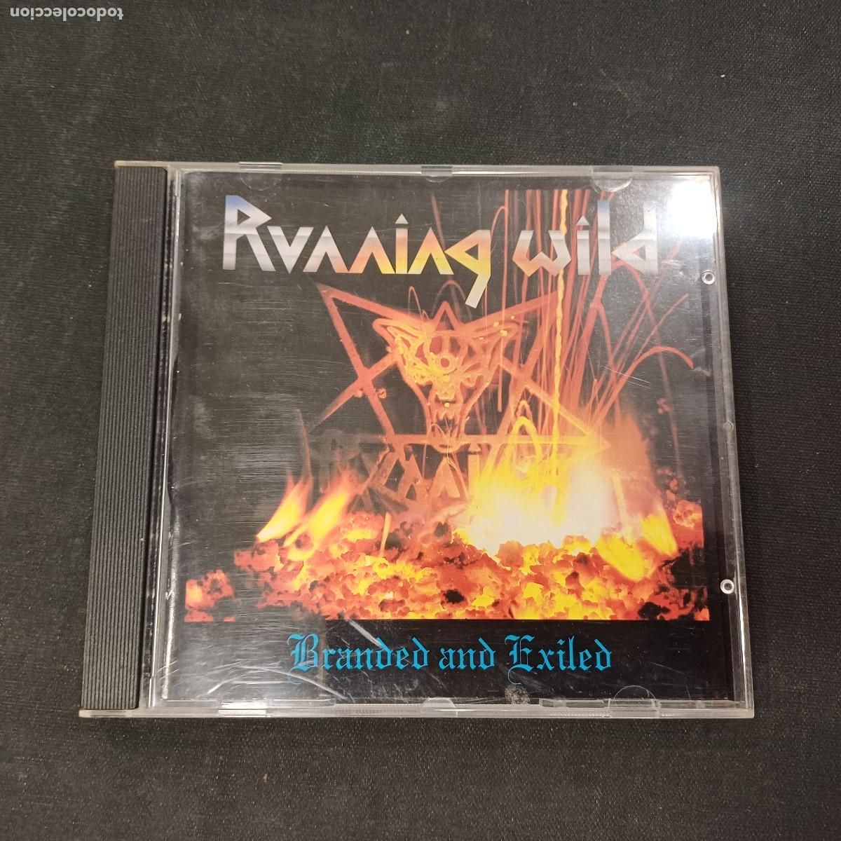 CDs de m&uacute;sica: RUNNING WILD/BRANDED AND EXILED/CD METAL.