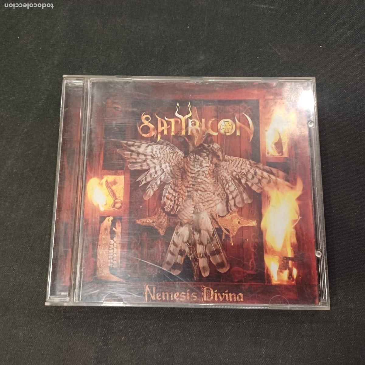 CDs de m&uacute;sica: SATYRICON/NEMESIS DIVINA/CD METAL.