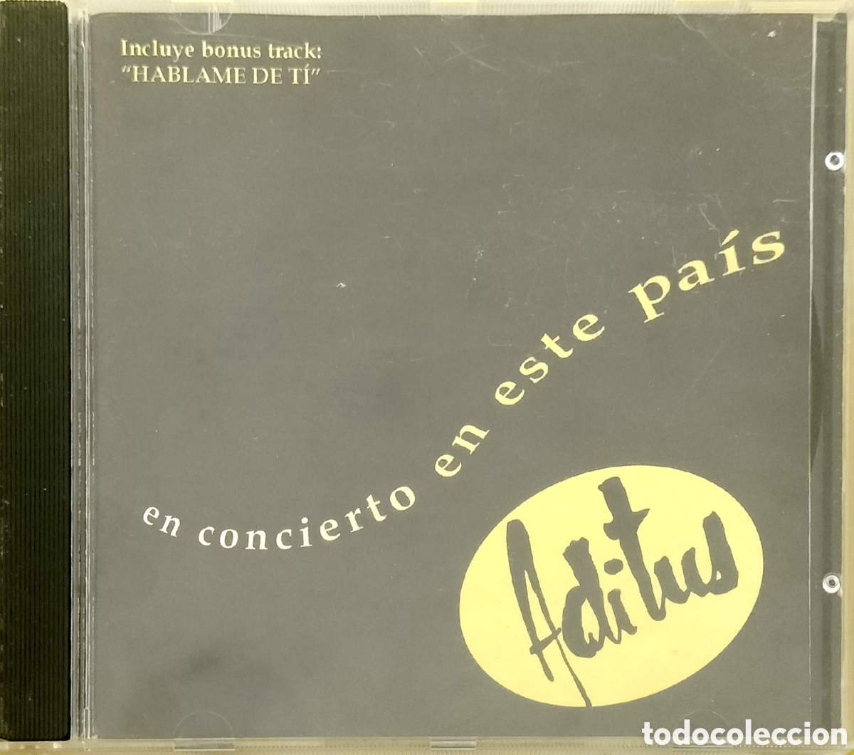 CDs de m&uacute;sica: CD Aditus - En Concierto En Este Pa&iacute;s