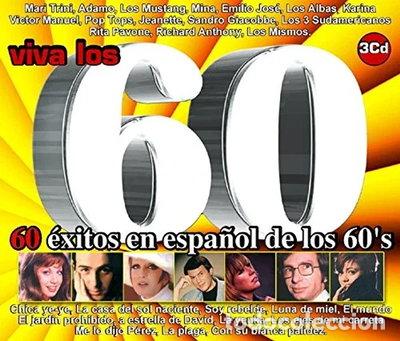 CDs de Musique: Viva los 60, 60 &Eacute;xitos en Espa&ntilde;ol de los 60- 8423646371037
