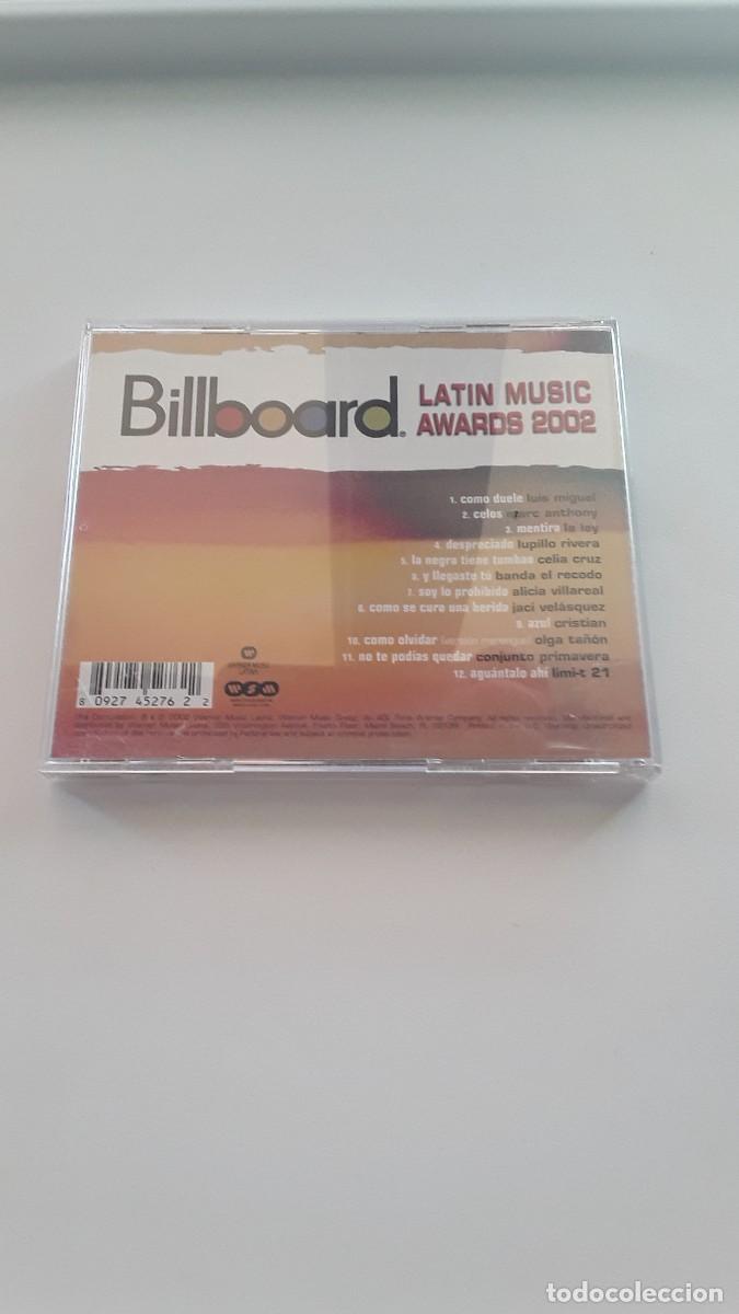 CDs de m&uacute;sica: CD BILLBOARD LATIN MUSUC AWARDS 2002 - Foto 2