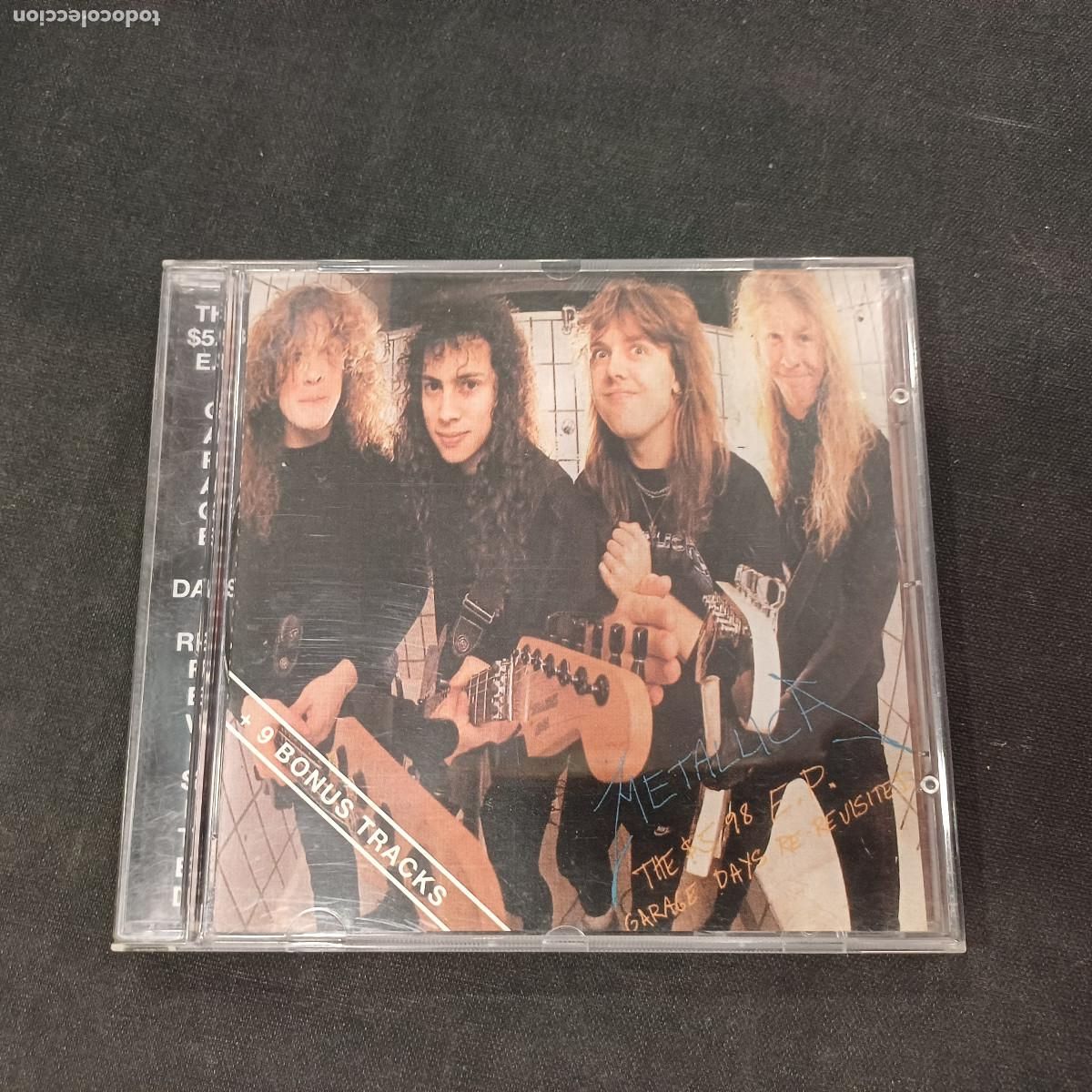 CDs de m&uacute;sica: METALLICA/THE $5.98 E.P.GARAGE DAYS RE-REVISITED + 9 BONUS TRACK/CD METAL.