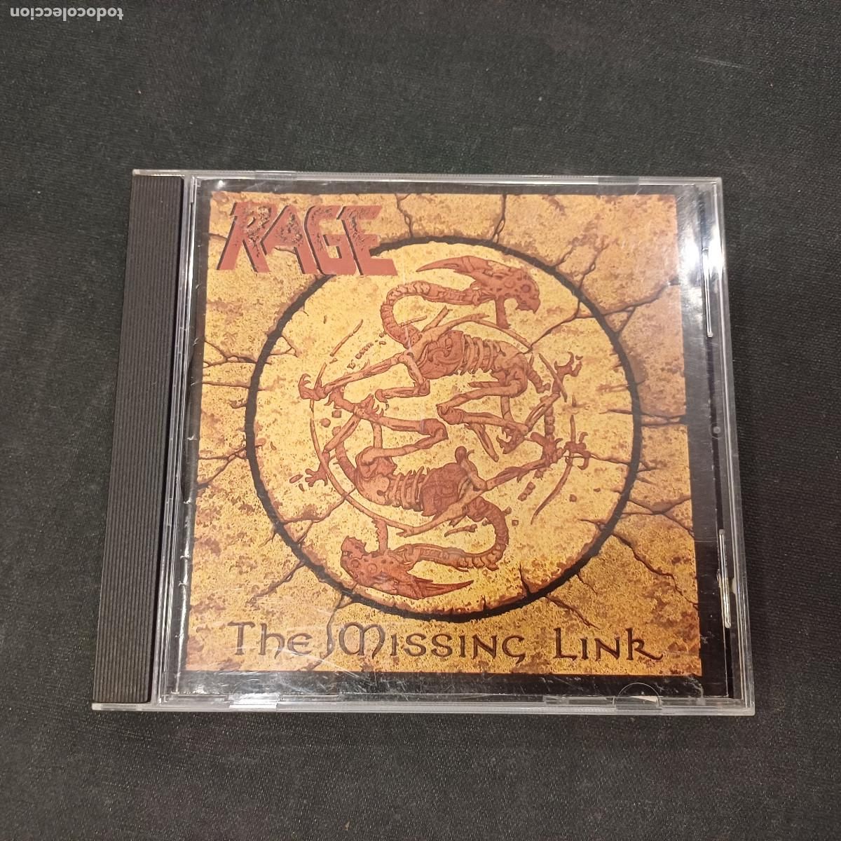 CDs de m&uacute;sica: RAGE/THE MISSING LINK/CD METAL.