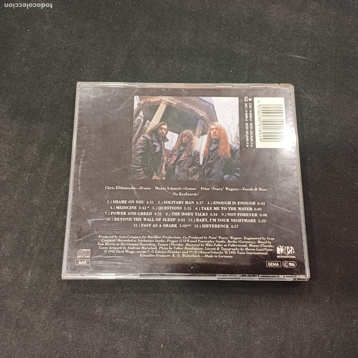 CDs de m&uacute;sica: RAGE/TRAPPED/CD METAL. - Foto 3